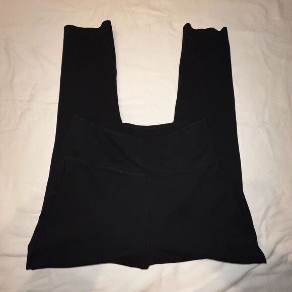 Kendall + Kylie Black High-Waisted Pull-On Leggings Size S Stretch Ponte EUC - Picture 7 of 8